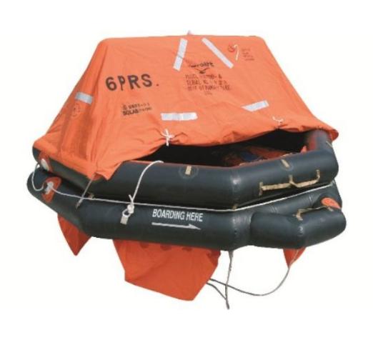 Sea-Safe Throw Overboard SOLAS Liferaft